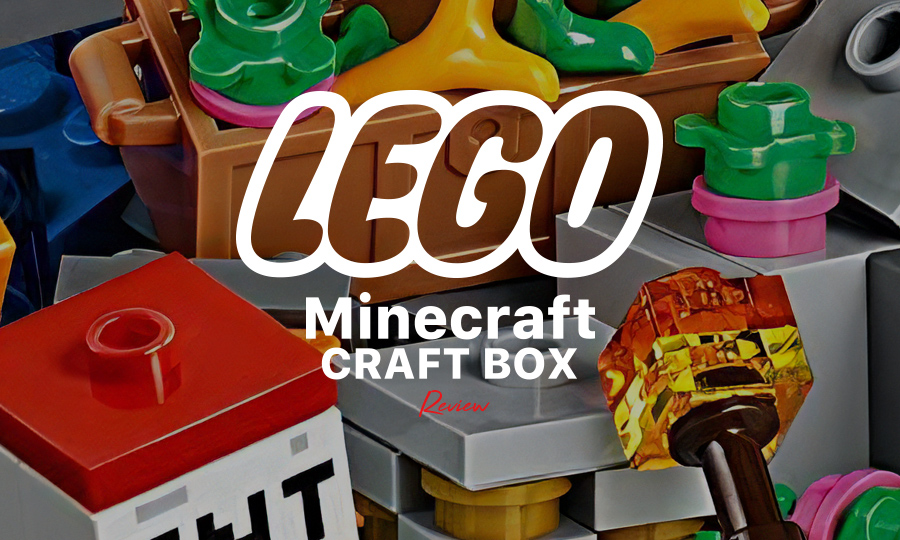 【レゴ】マインクラフトクラフトボックスを本音レビュー！小学生の息子にプレゼント【マイクラLEGO口コミ・評判】